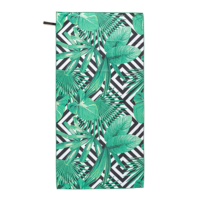 Beach towel with artistic mandala design Stornfield