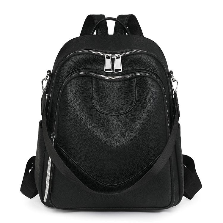 Premium Leather Multi-Functional Backpack Stornfield