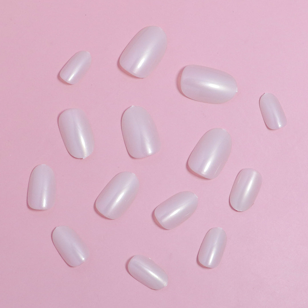 Premium Glossy Almond-Shaped Press-On Nail Tips Stornfield