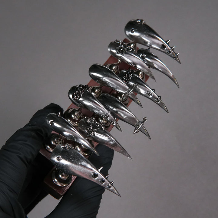 Spiked Stiletto Press-On Nails
