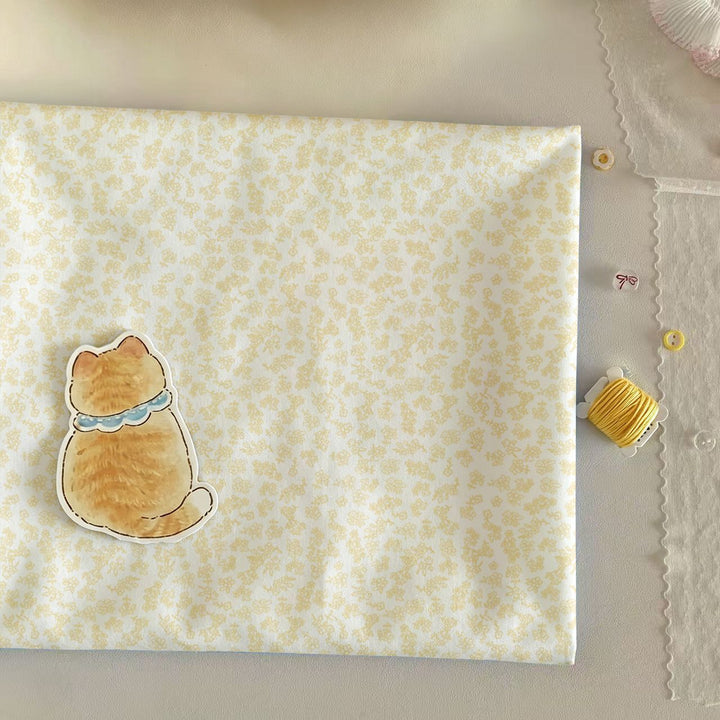 Cute Cat-Themed Decorative Pillowcase