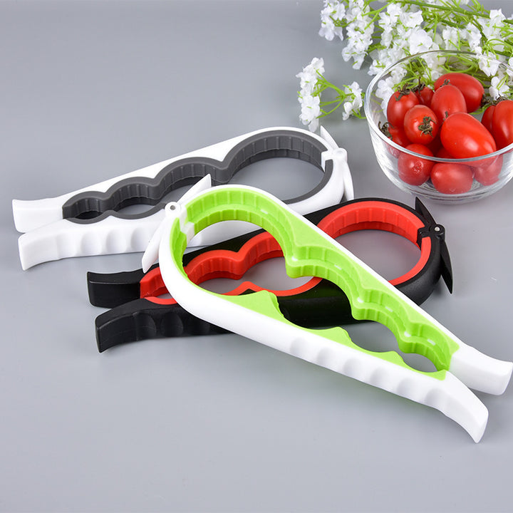 Multifunctional kitchen helper with integrated bottle opener function Stornfield