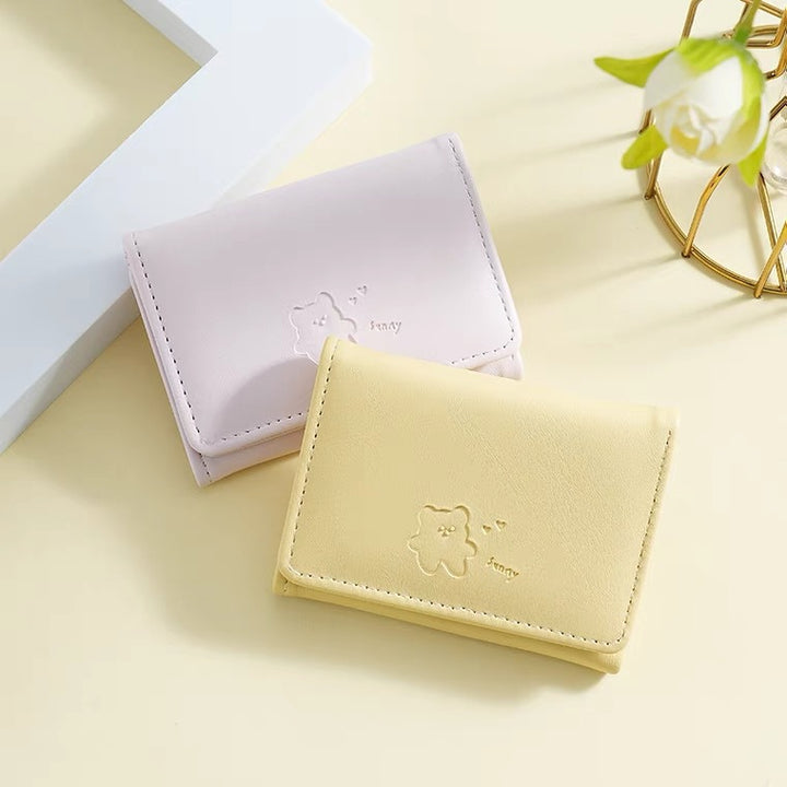 Cute Leather Tri-Fold Wallet Stornfield