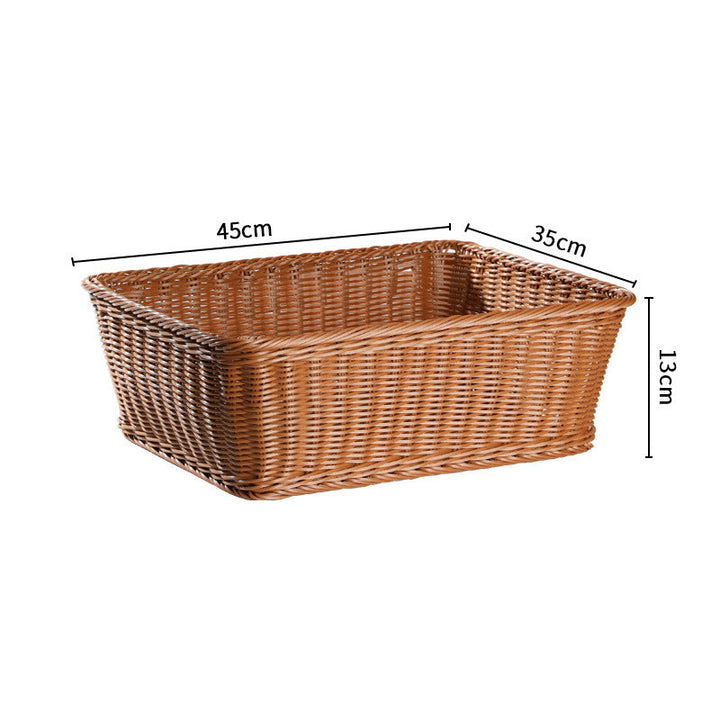 Handwoven Rustic Storage Basket with Ergonomic Design Stornfield