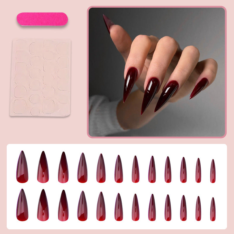 Artificial nails with pointed shapes Stornfield