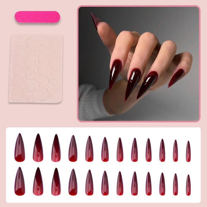 Artificial nails with pointed shapes Stornfield
