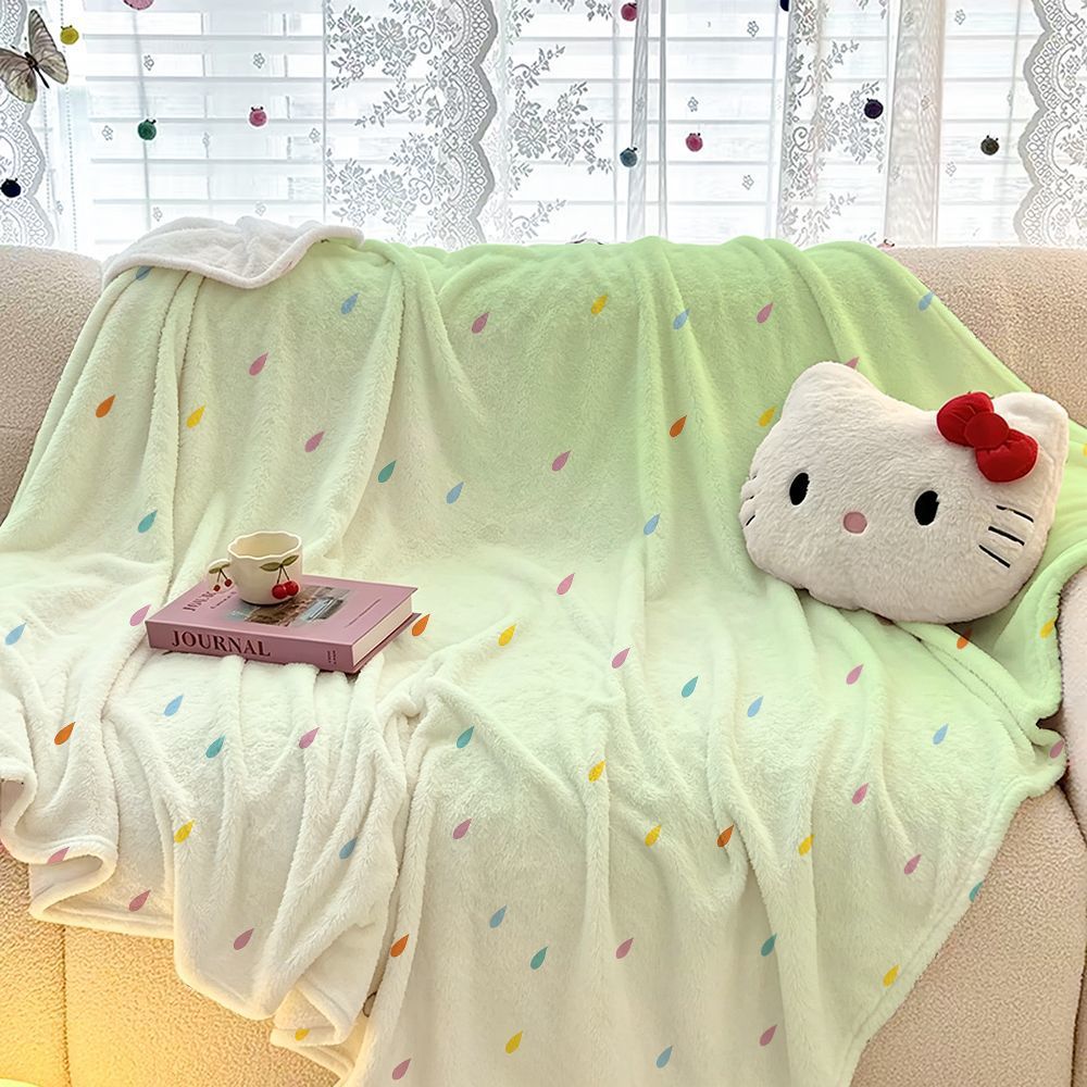 Cozy Decorative Fleece Throw Blanket