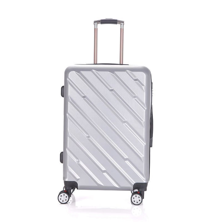 Unisex Durable Textured Hard Shell Rolling Suitcase Stornfield