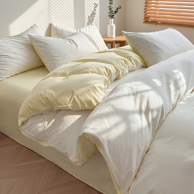 Minimalistic Reversible Duvet Cover Set