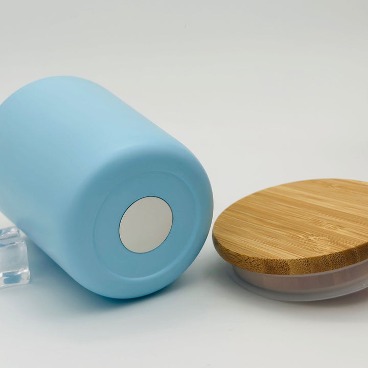 Ladies elegant sustainable insulated cup with bamboo lid Stornfield