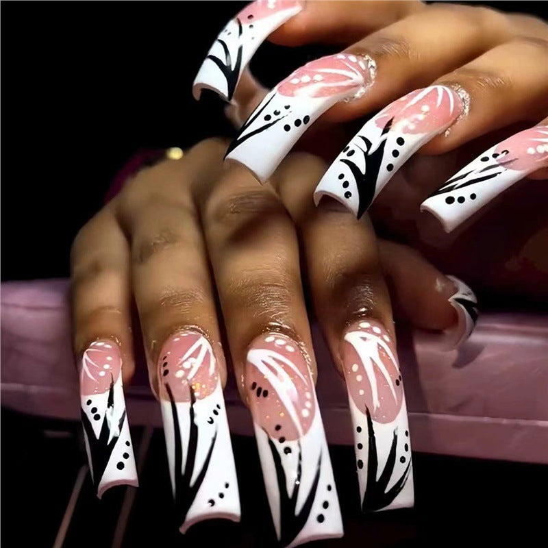 Decorative Long-Length Nail Art Stornfield