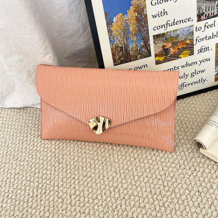 Elegant Patent Leather Evening Clutch