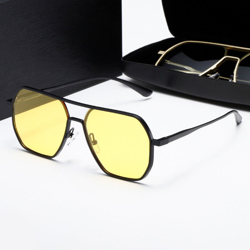 Women's innovative fashionable sunglasses with rectangular frame Stornfield
