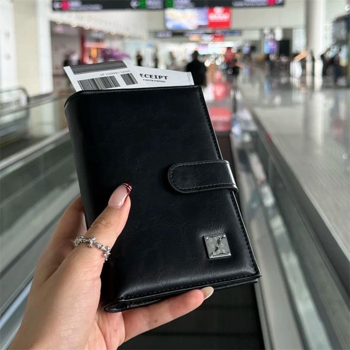 Premium Leather Travel Organizer Stornfield