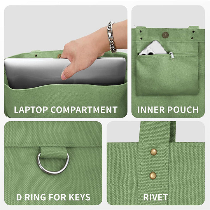 Multifunctional and Spacious Shopping Bag with Practically Designed Compartments Stornfield