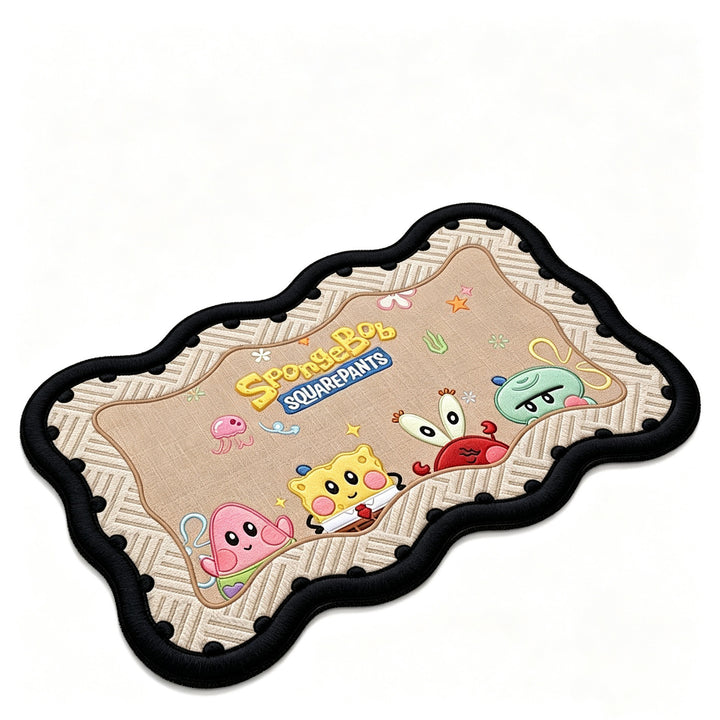 Cute Cartoon-Themed Area Mat