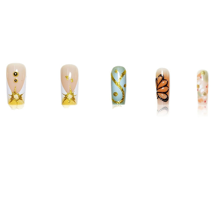 Creative Butterfly Design Nail Art Stornfield