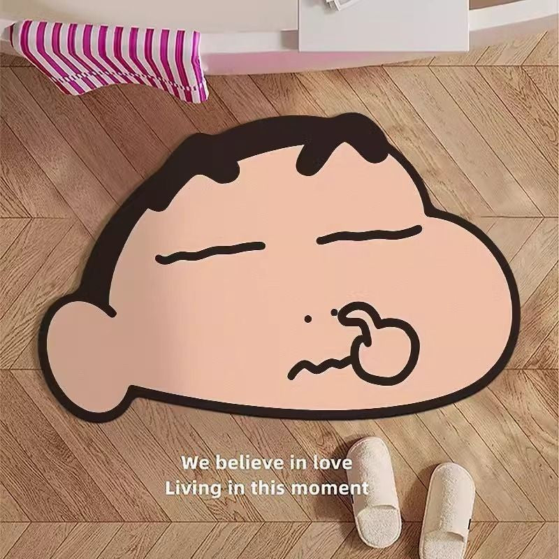 Cartoon Character Themed Floor Mat