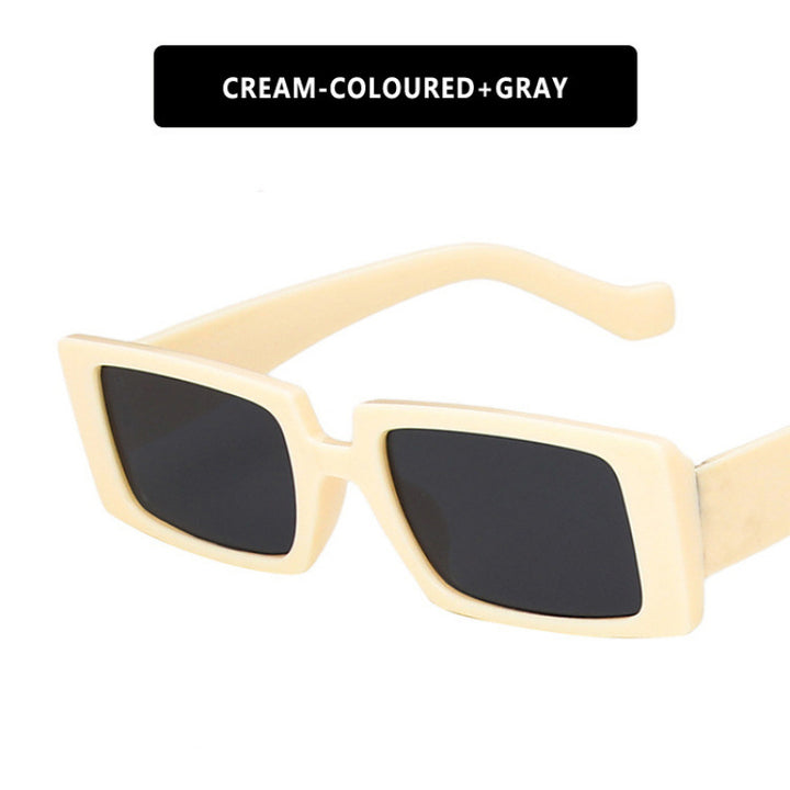 Ladies fashionable square sunglasses in elegant retro style Stornfield
