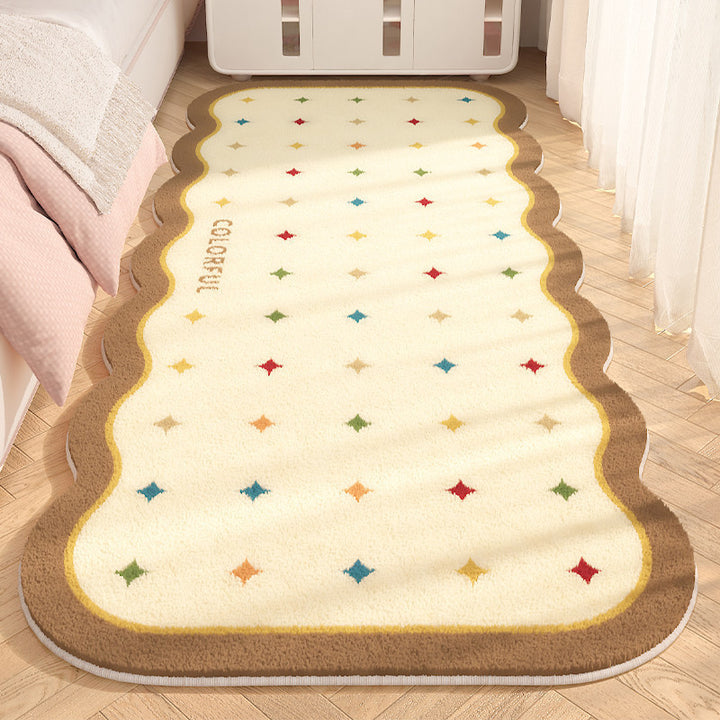 Playful Scalloped Area Rug