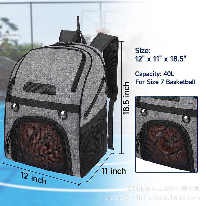 Multi-Compartment Sports Backpack with Shoe Storage Stornfield