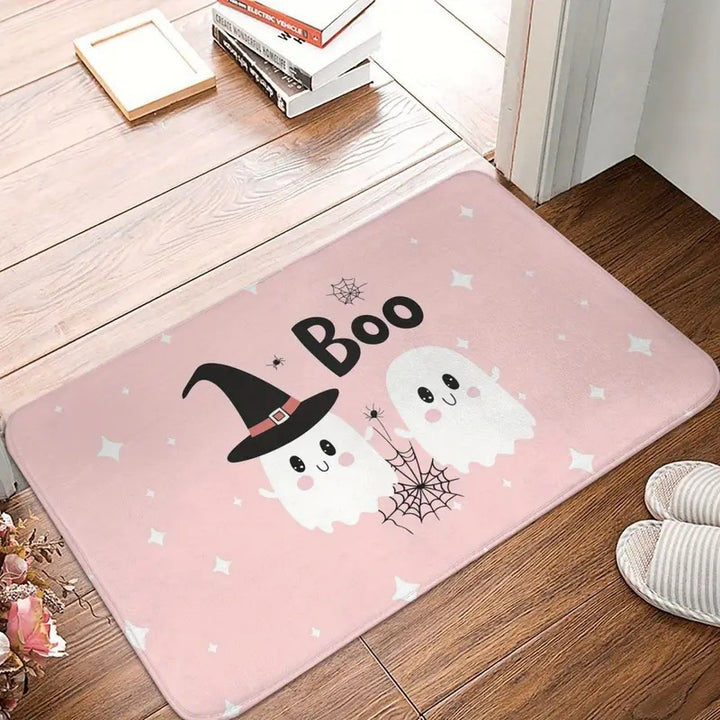 Festive Holiday-Themed Floor Mat for Home