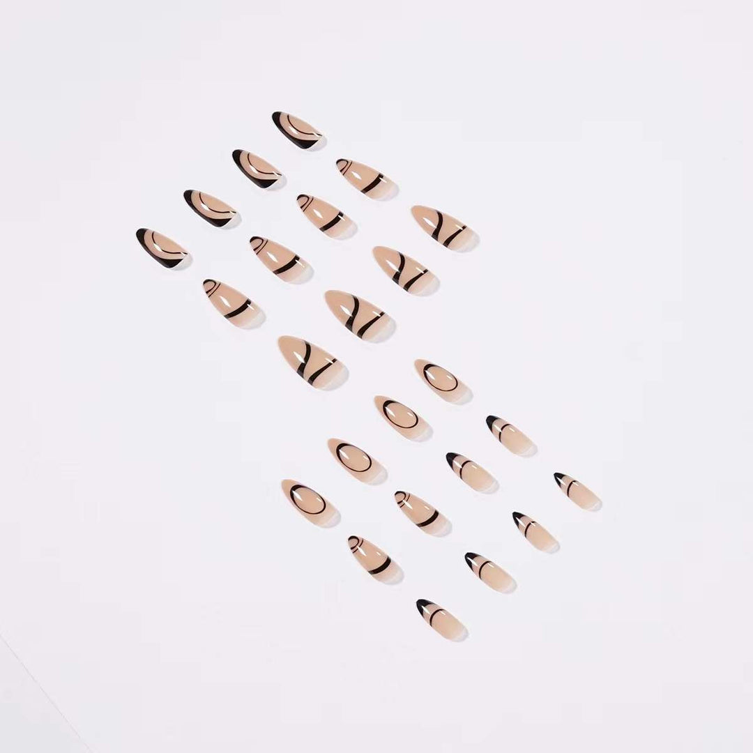 Artificial nails with elegant minimalist design Stornfield