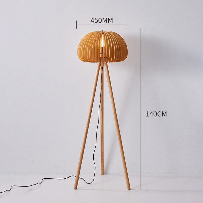 Modern Decorative Table Lamp with Wooden Base