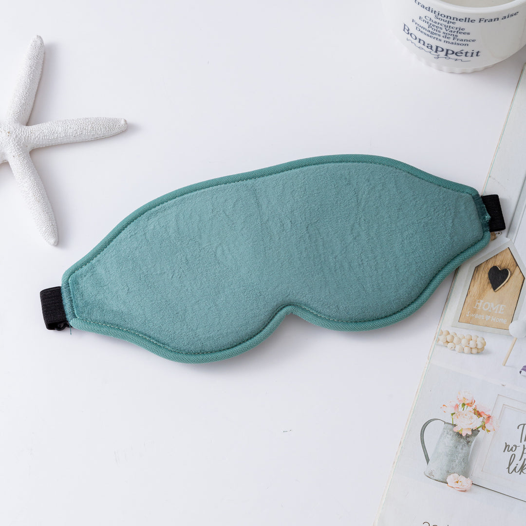 Unisex ergonomic sleep mask with three-dimensional contour and adjustable rubber band Stornfield