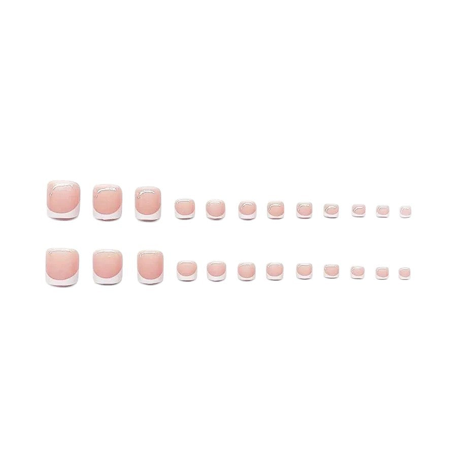 French Tip Nail Art Set Stornfield
