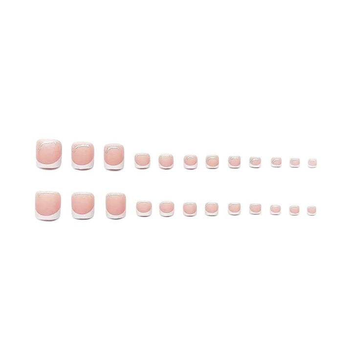 French Tip Nail Art Set Stornfield