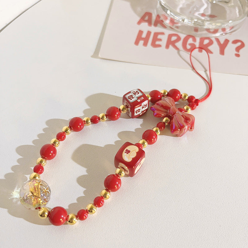 Decorative Beaded Charm Phone Strap Stornfield 1790135022