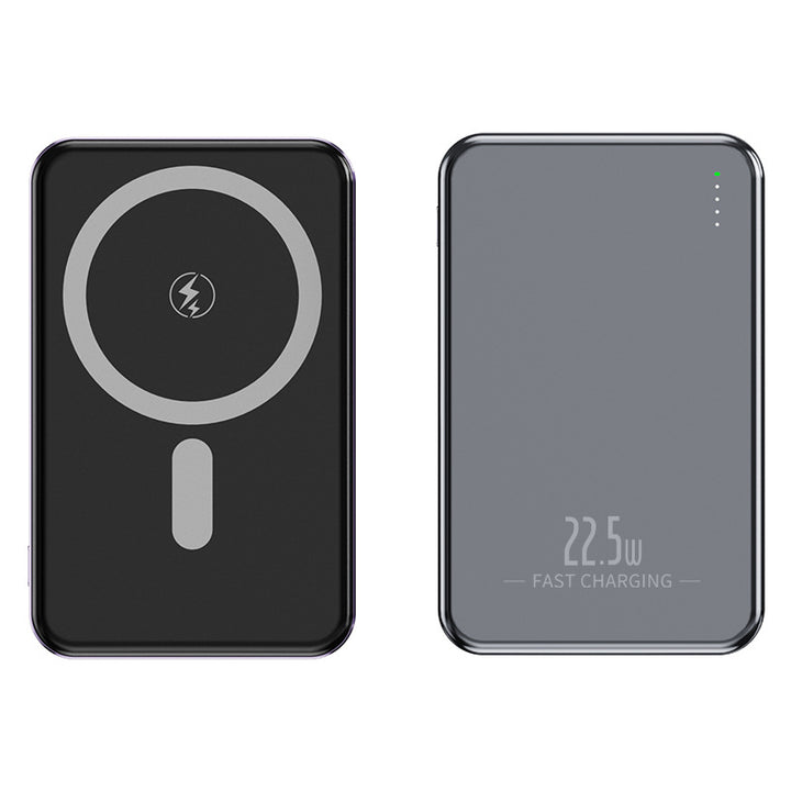 Wearable Wireless Powerbank with Integrated Usb Cables Stornfield