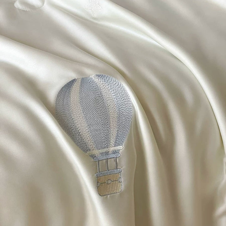 Decorative Silky Smooth Embroidered Bedding Set Stornfield