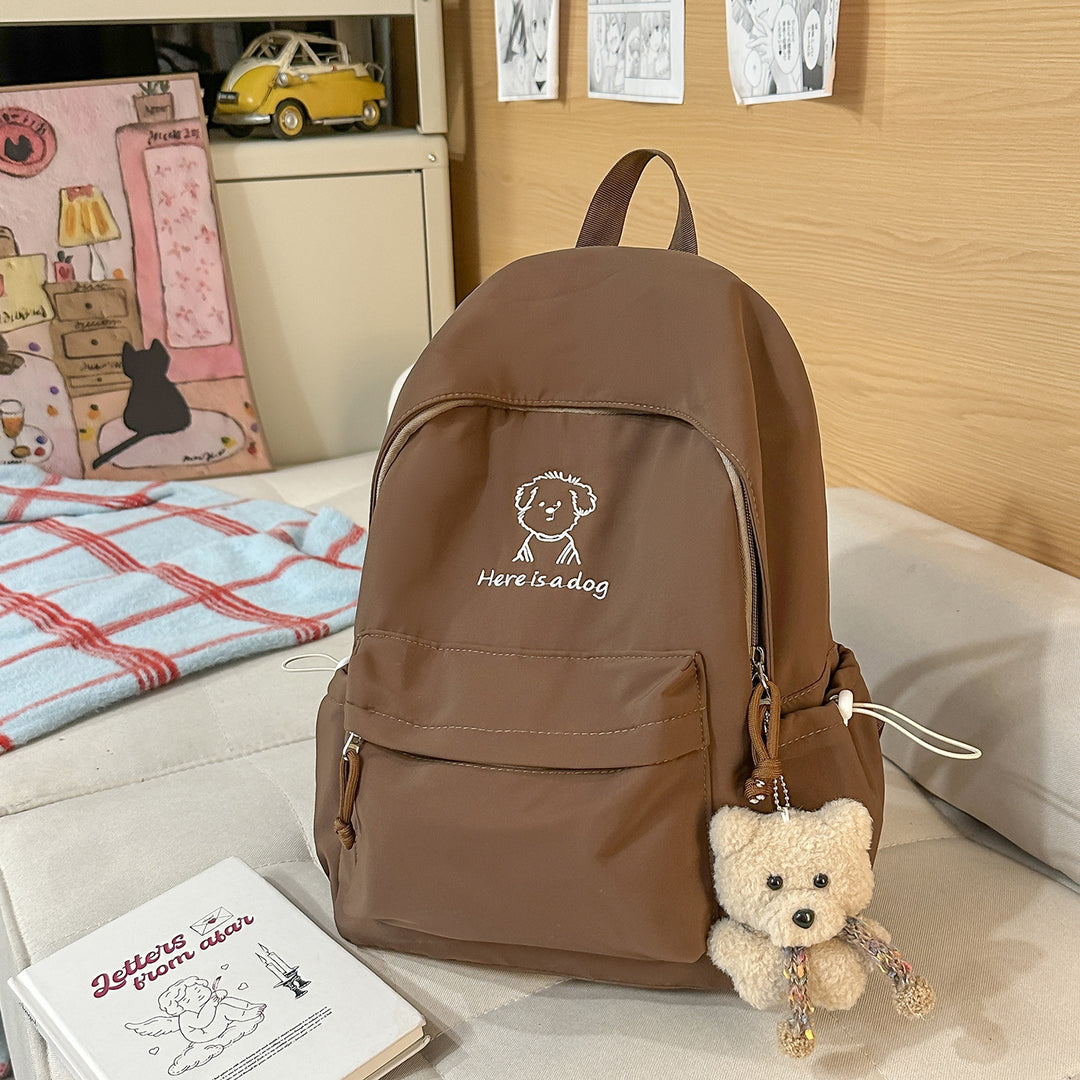 Playful Illustrated Casual Backpack Stornfield