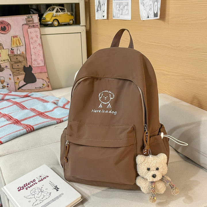 Playful Illustrated Casual Backpack Stornfield