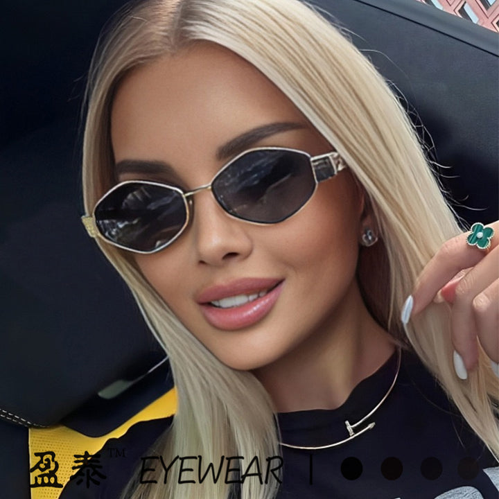 Women's Geometric Cat-Eye Sunglasses Stornfield