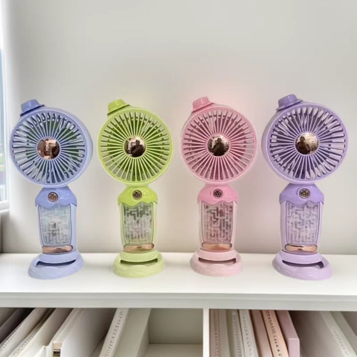 Unisex Portable Handheld Fan with Water Mist Stornfield