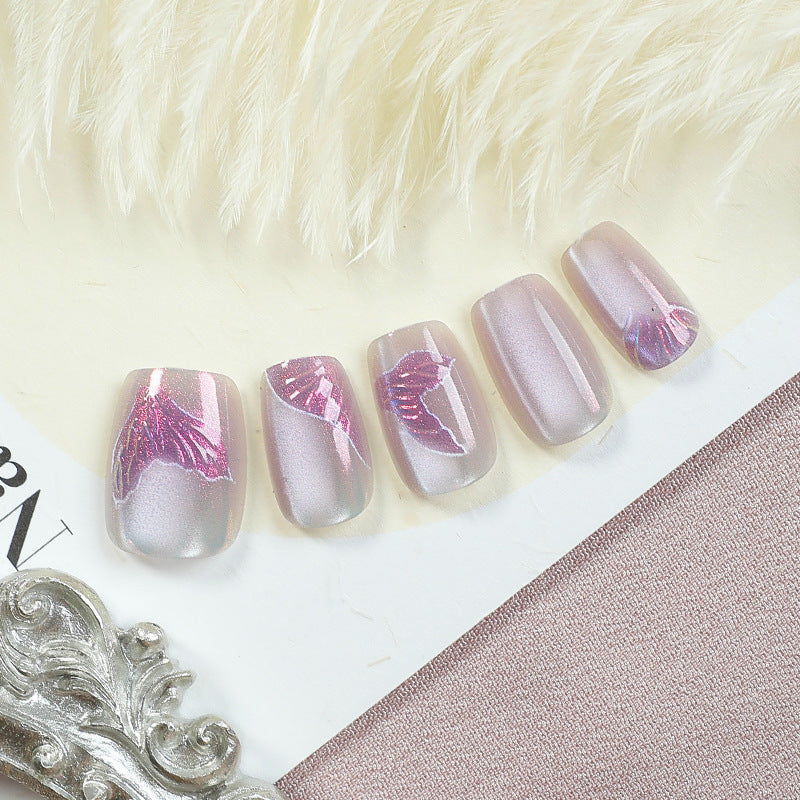 Artistic Press-On Nail Design Set 1790738581