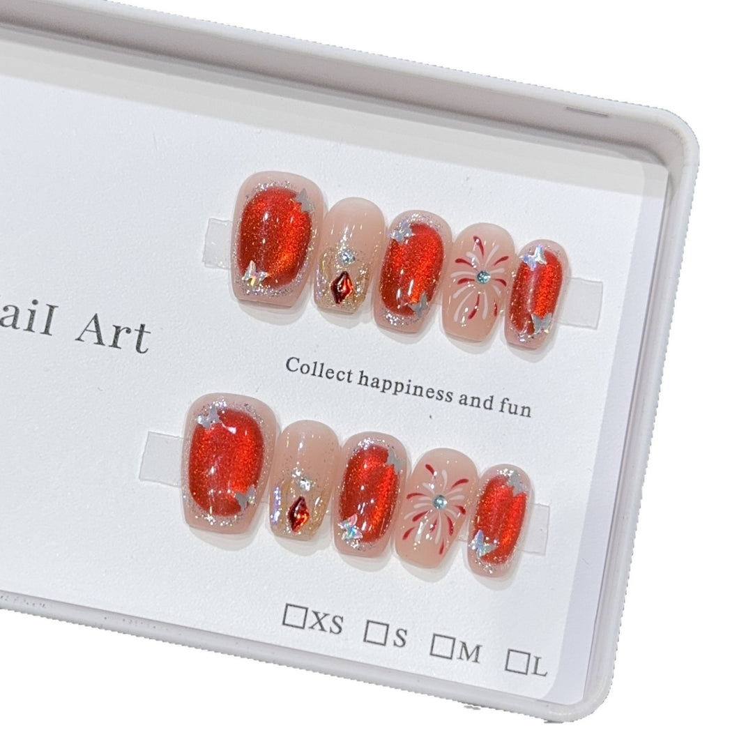 Glittering artificial nails Stornfield