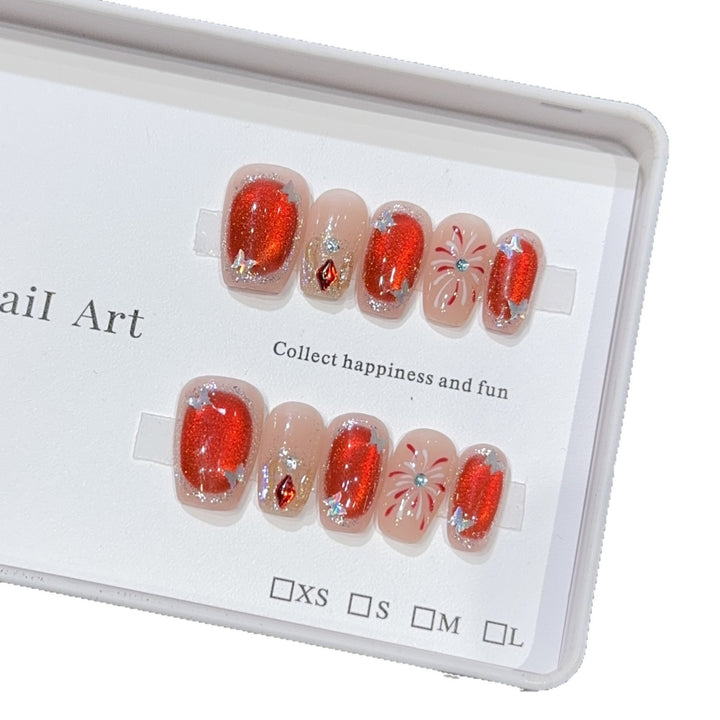 Glittering artificial nails Stornfield