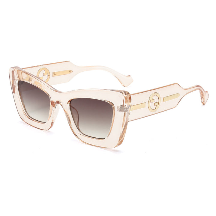 Women's designer sunglasses with distinctive geometric frame and high-quality craftsmanship Stornfield
