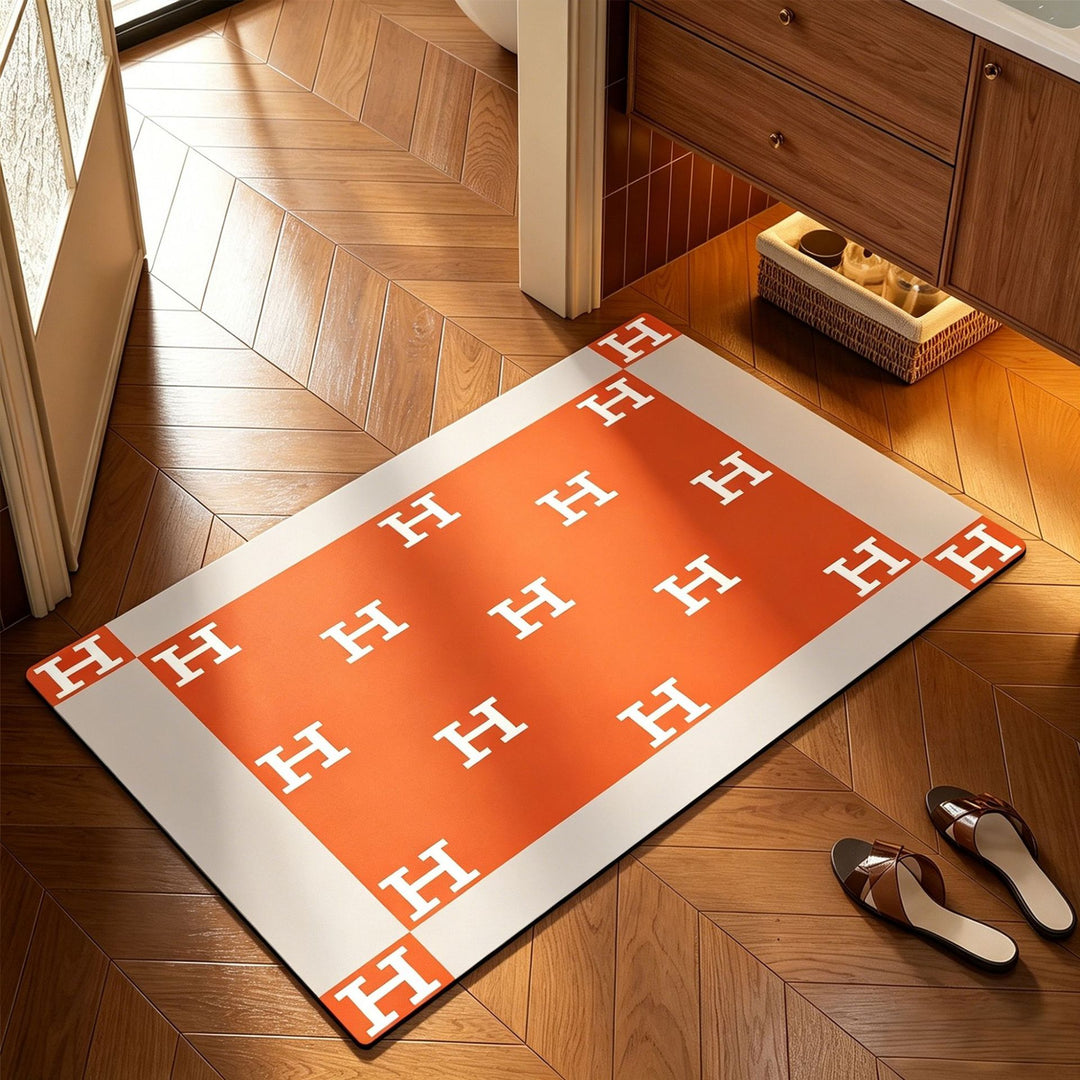 Stylish Patterned Bath Mat Stornfield
