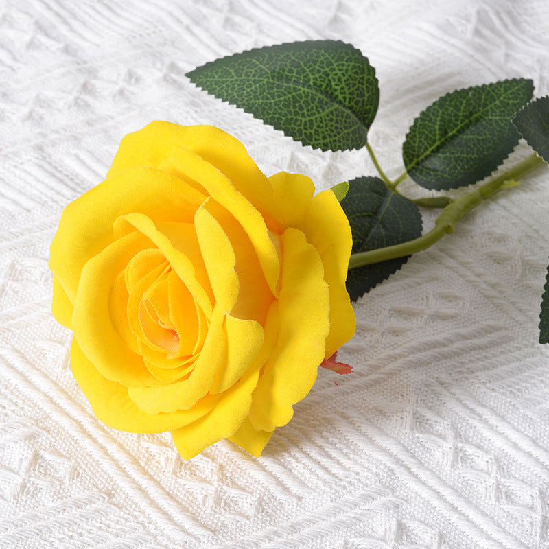 Artificial Blue Rose Flower Decoration