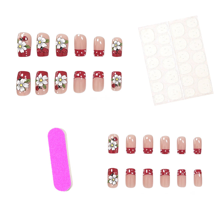 Cute Floral Nail Art Enhancements Stornfield