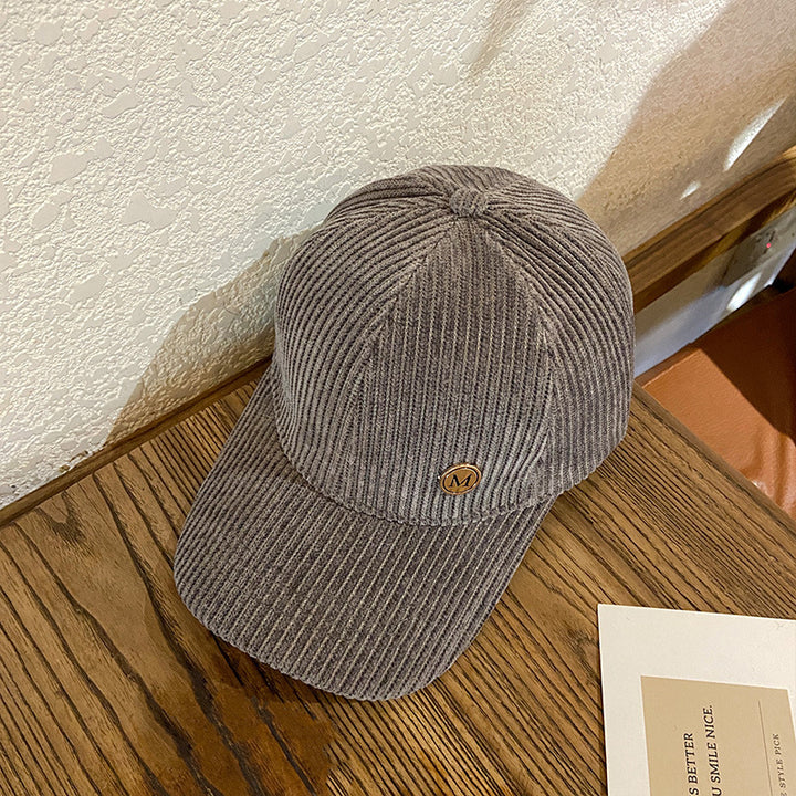 Women's Textured Corduroy Baseball Cap Stornfield