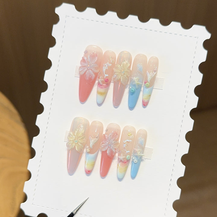Artificial Flowers Nail Tips Stornfield