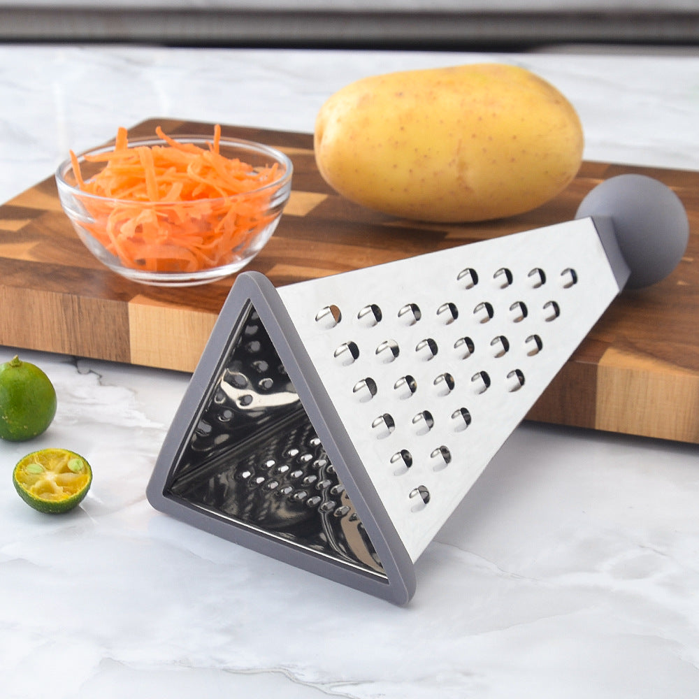 Versatile stainless steel grater with ergonomic handle Stornfield