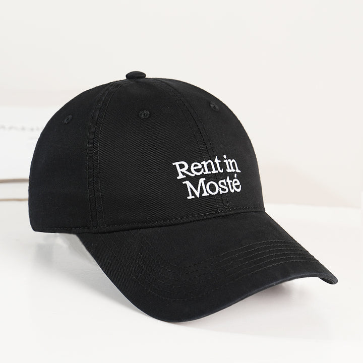 Women’s cotton baseball cap with embroidered lettering Stornfield