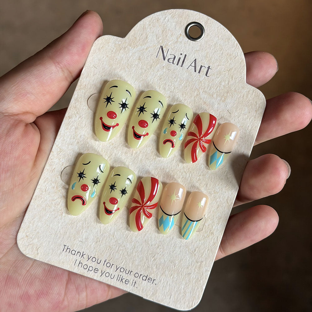 Whimsical Character-Inspired Press-On Nail Set Stornfield